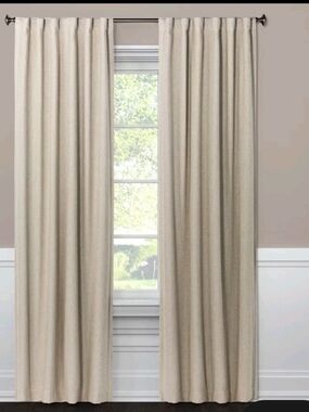 Neutral Beige Window Curtain 2 Panels Target